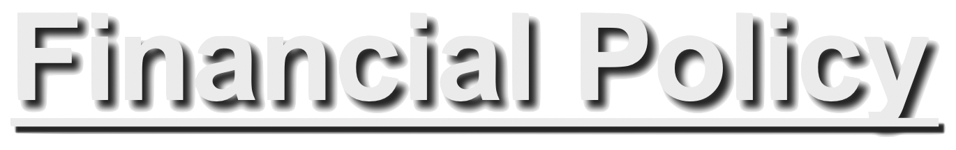 Financial Policy